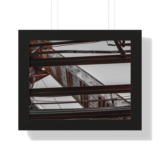 Sloss Furnaces Industrial Landscape - Framed Print