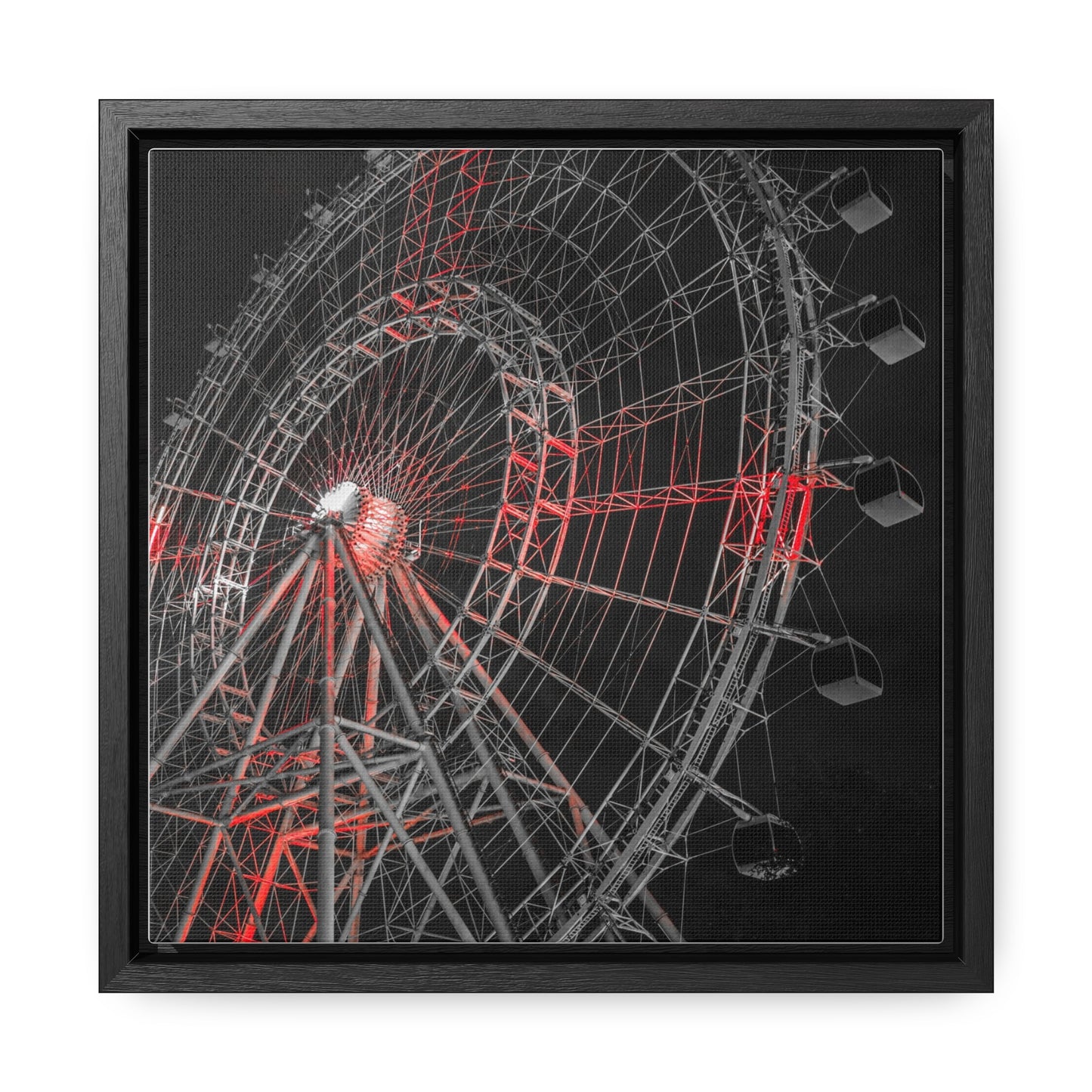 Orlando Eye: A Majestic Perspective - Framed Canvas Print