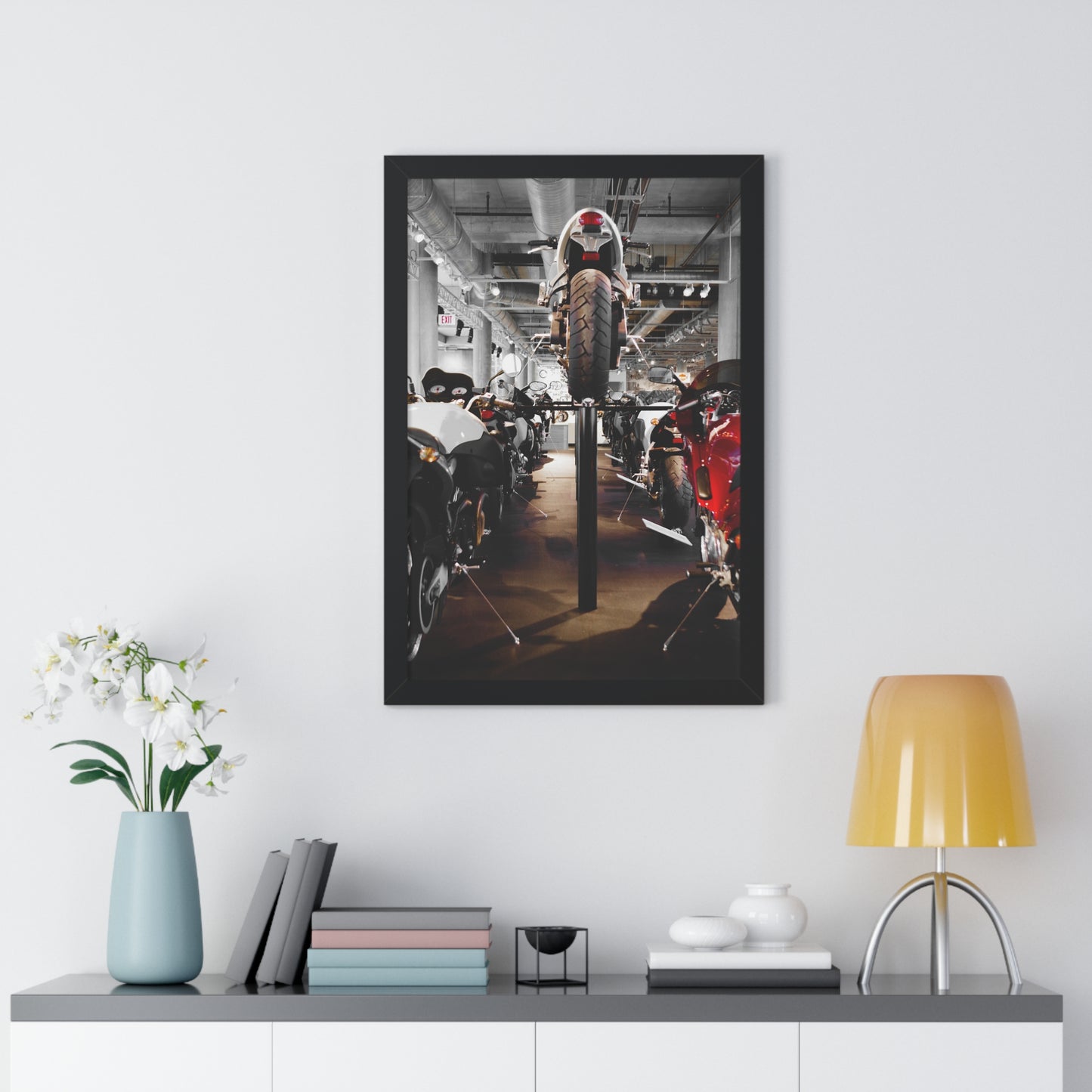 Barber Vintage Motorsports Museum - Framed Print