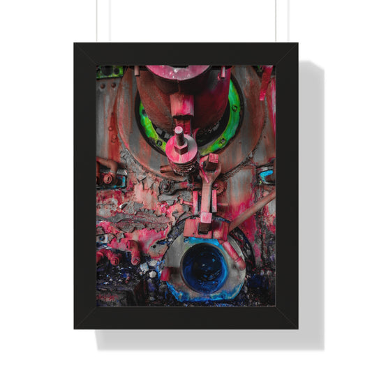 Sloss Furnaces: The Heart of Industry - Framed Print