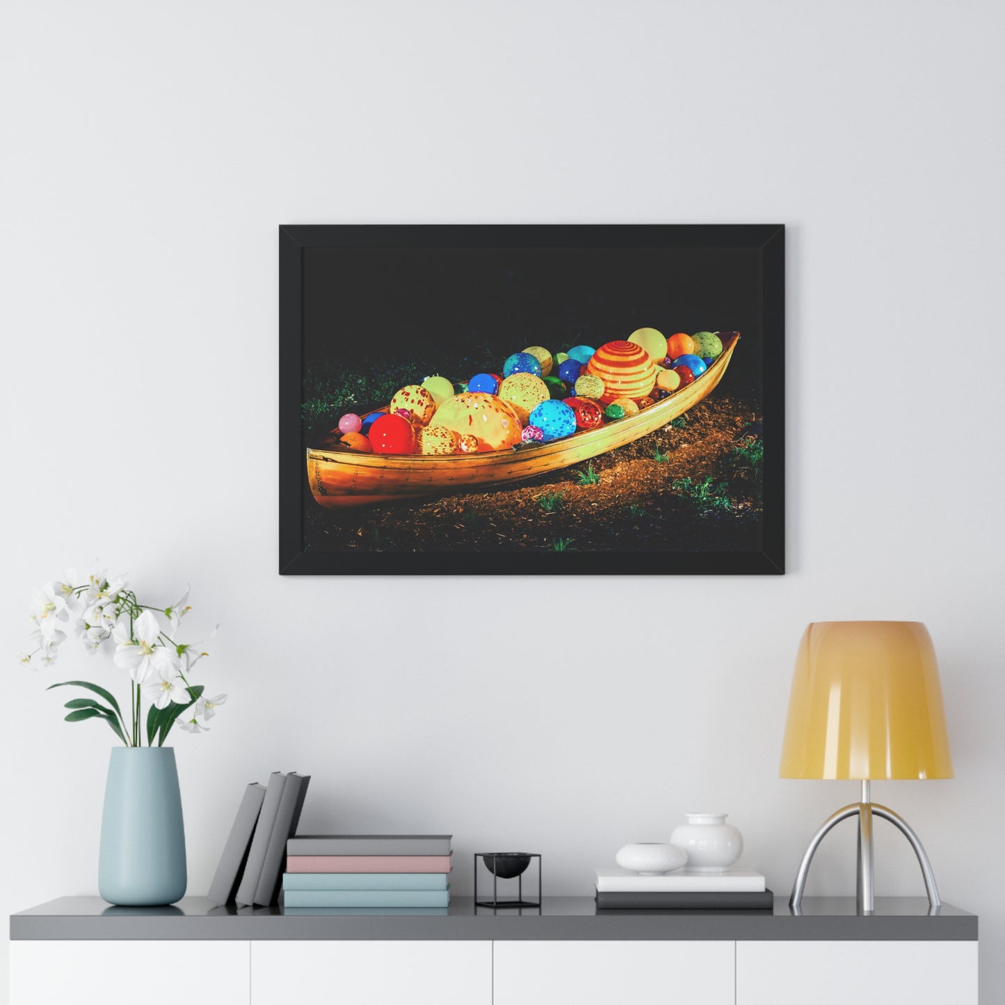 Whimsical Wonders: Blown Glass Art at Cheekwood Gardens - Photography Print