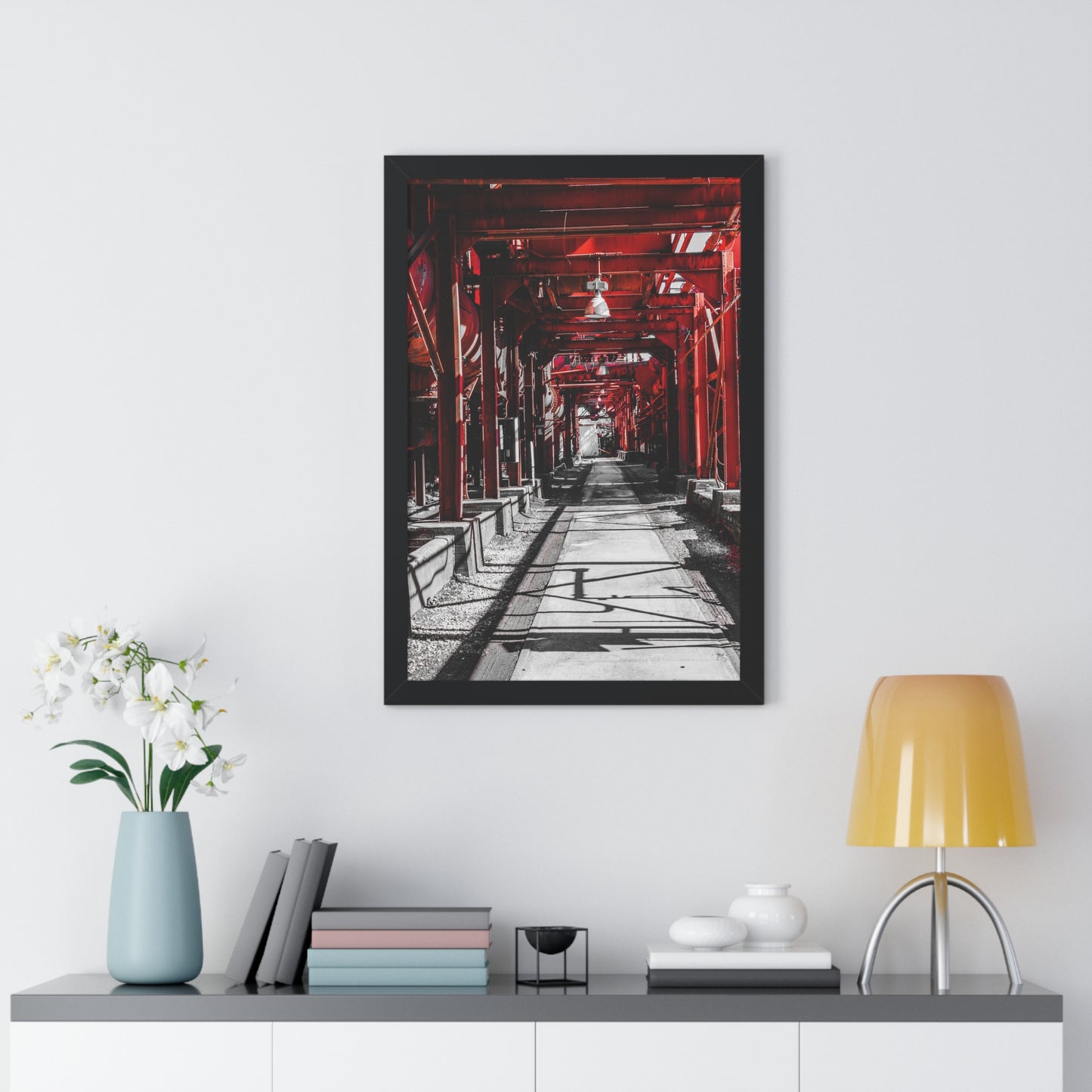 Sloss Furnaces: The Industrial Giant - Framed Print