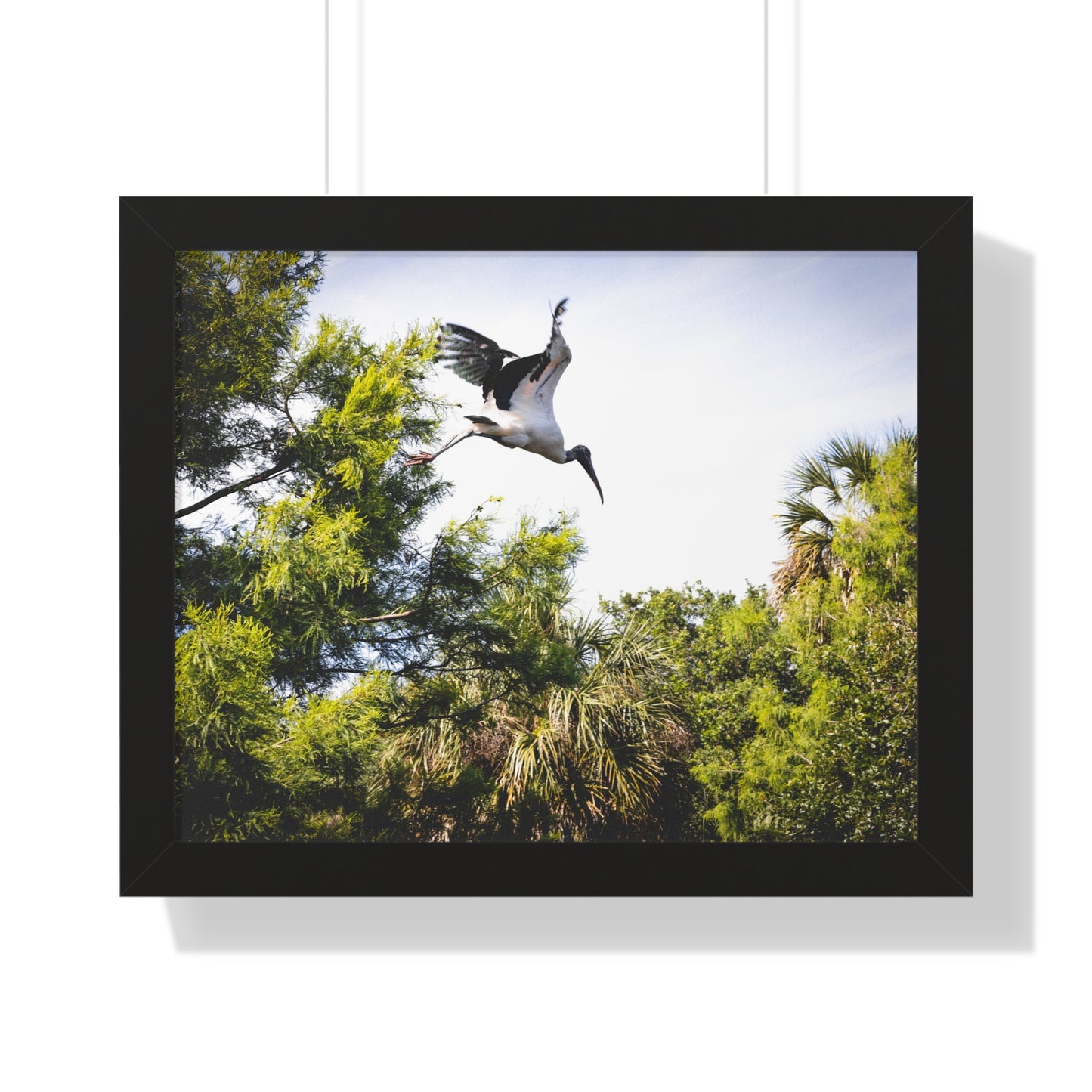 Majestic Presence: A Rhino by the Water - Framed Photography Print
