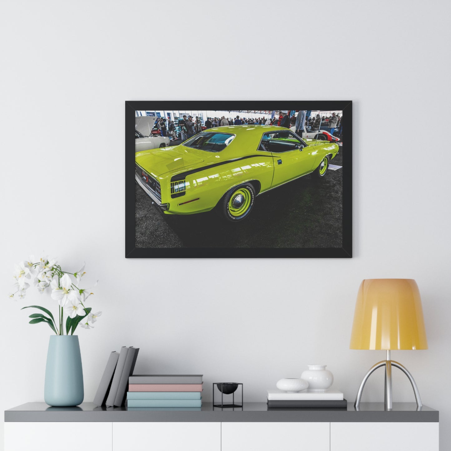 Classic Muscle Car Photography Print - Mecum Auto Auction Showcase