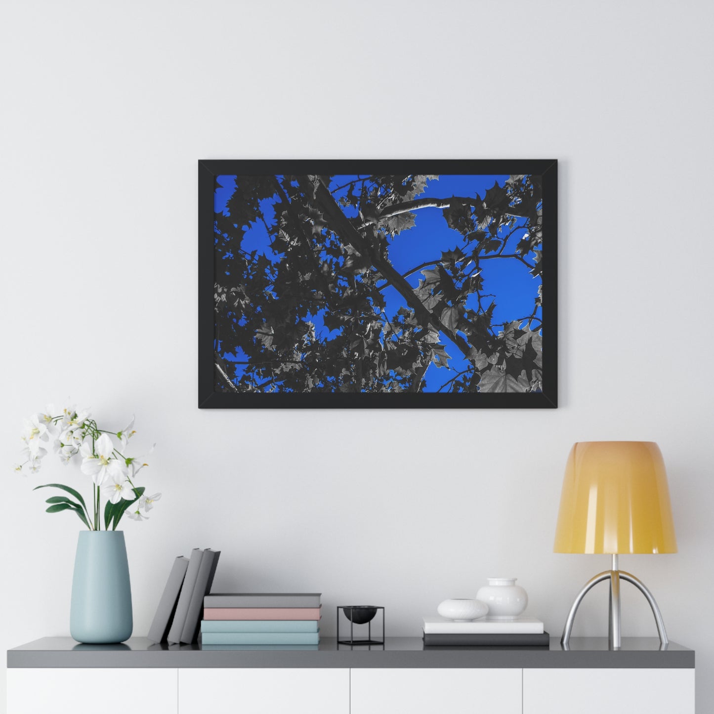 Sloss Furnaces: Leaves of Resilience - Framed Print