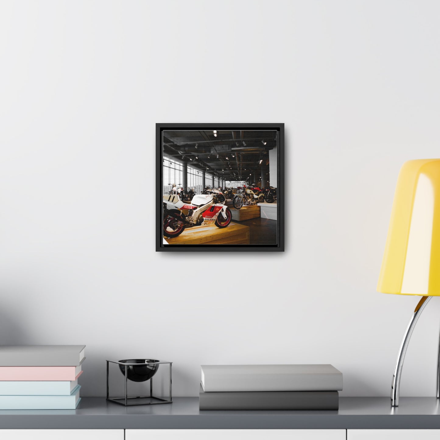 Barber Motorsports Museum: A Tribute to Racing Excellence - Framed Canvas Print