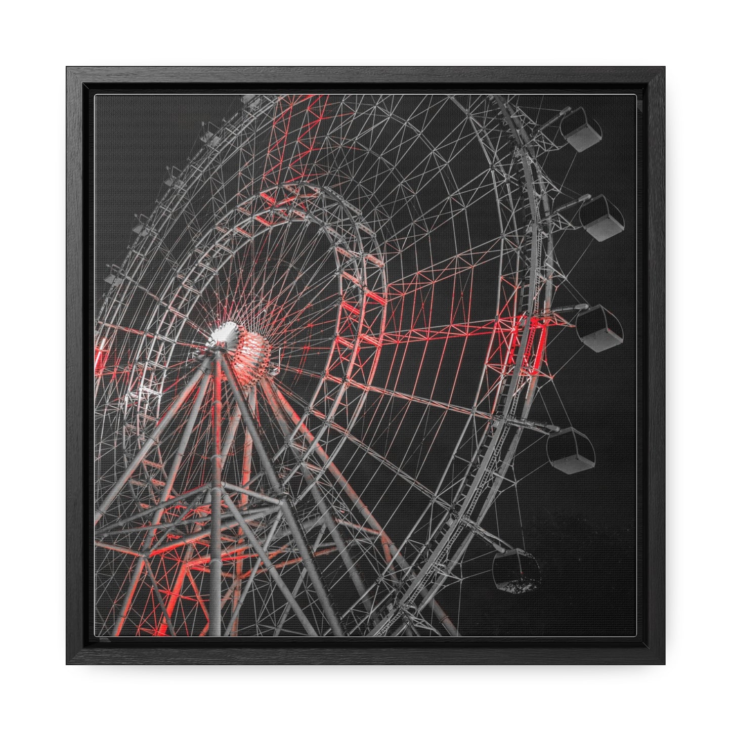 Orlando Eye: A Majestic Perspective - Framed Canvas Print
