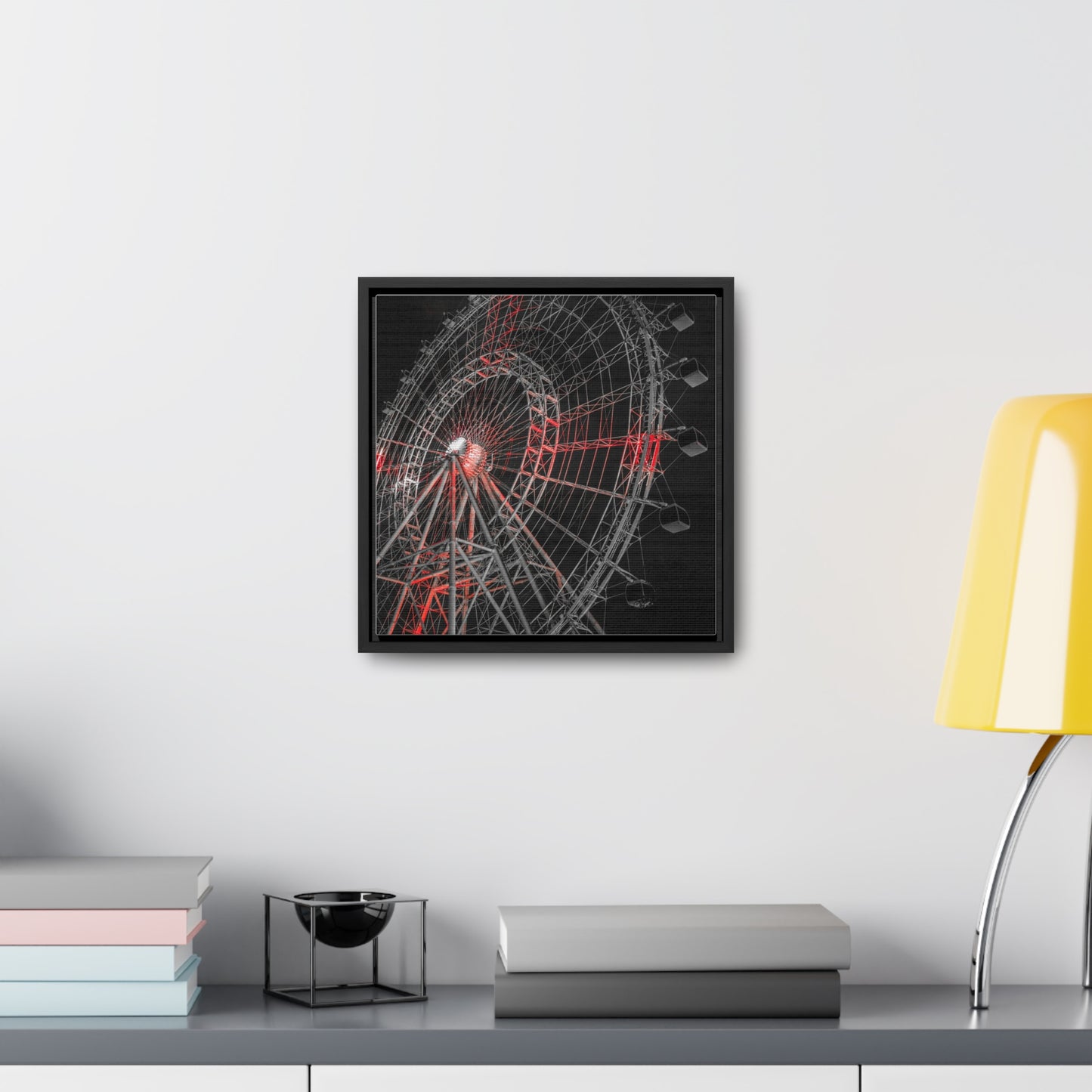 Orlando Eye: A Majestic Perspective - Framed Canvas Print