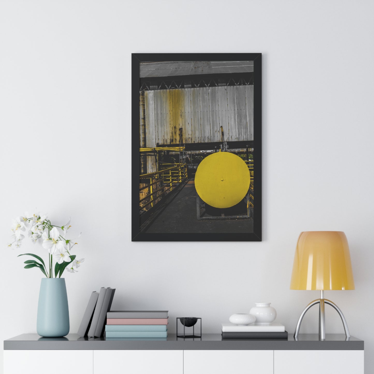 Sloss Furnaces: A Legacy in Iron Factory - Framed Print