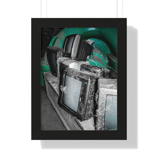 Sloss Furnaces: Forgotten Visions - Abandoned - Framed Print