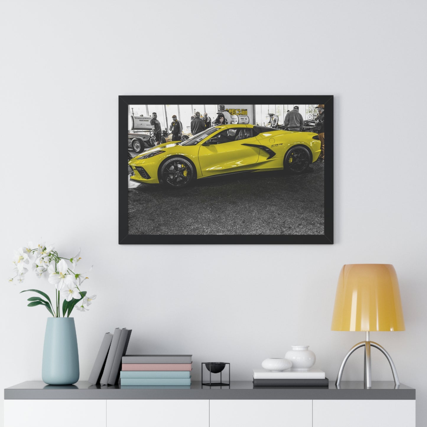 Chevrolet Corvette C8 Photography Print - Mecum Auto Auction Showcase