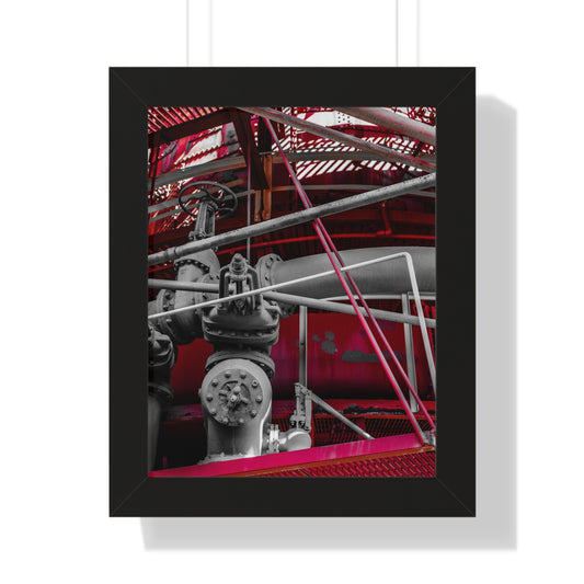 Sloss Furnaces: Icon of Industry - Framed Print