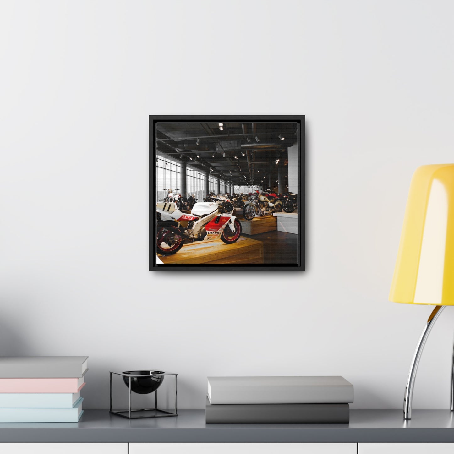 Barber Motorsports Museum: A Tribute to Racing Excellence - Framed Canvas Print