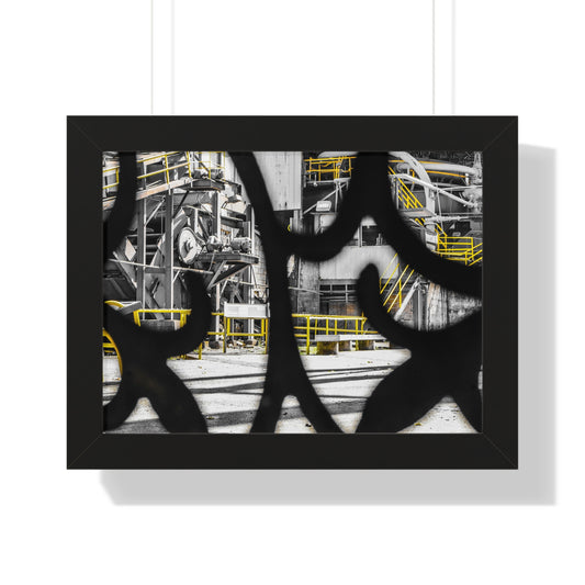 Sloss Furnaces: Echoes of Industry - Framed Print