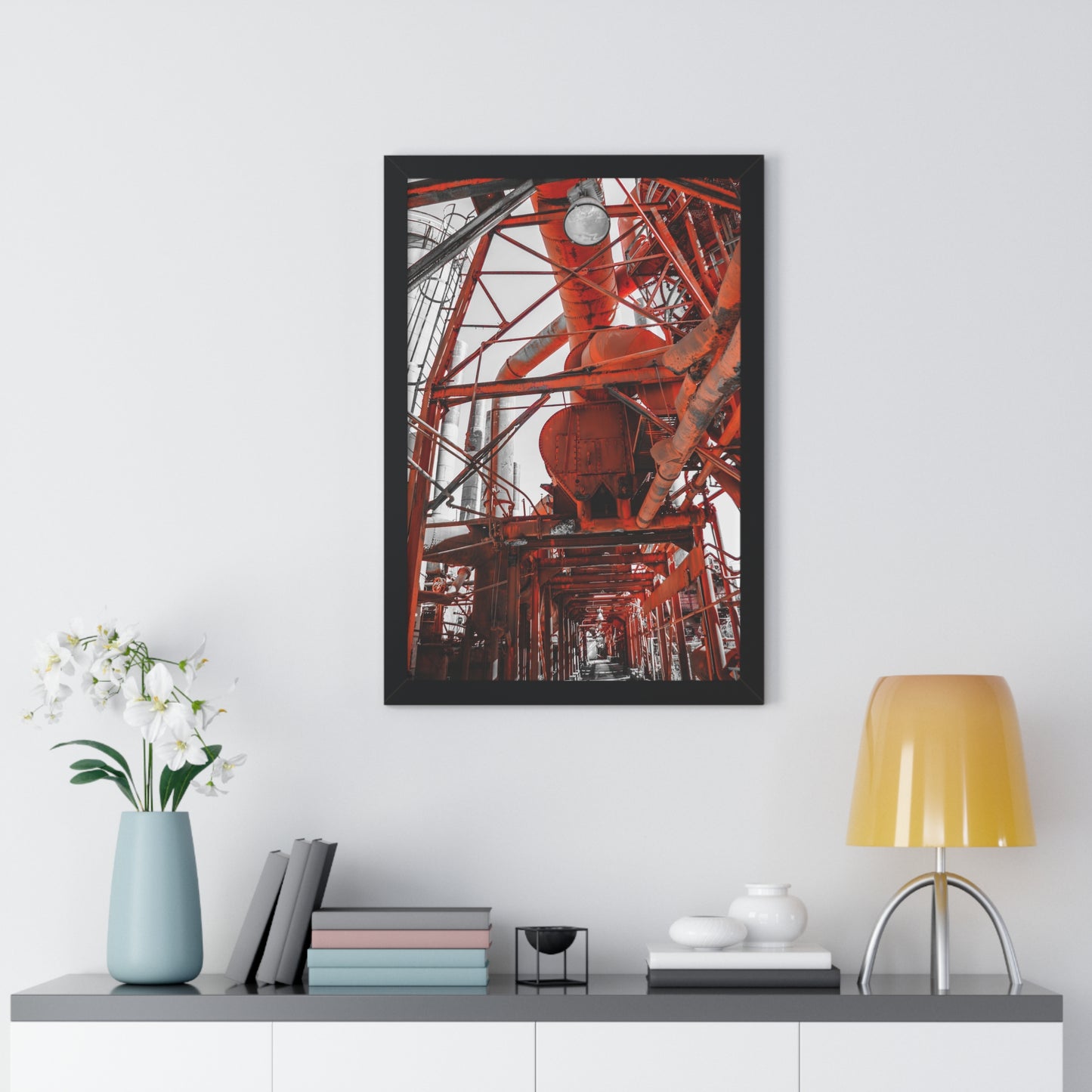 Sloss Furnaces: The Spirit of Iron - Framed Print