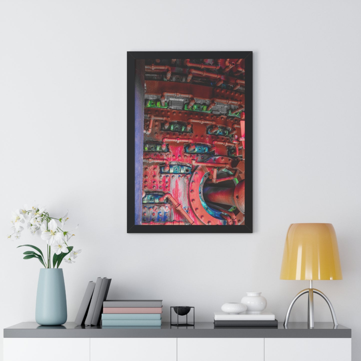 Sloss Furnaces: The Power of Iron - Framed Print