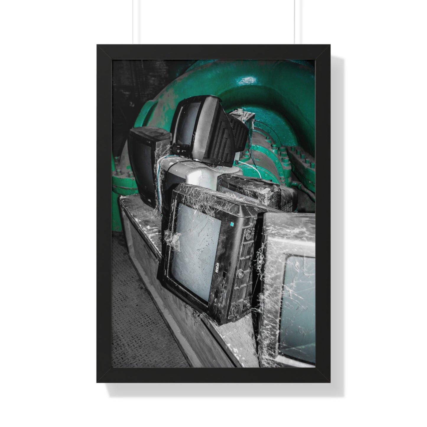 Sloss Furnaces: Forgotten Visions - Abandoned - Framed Print