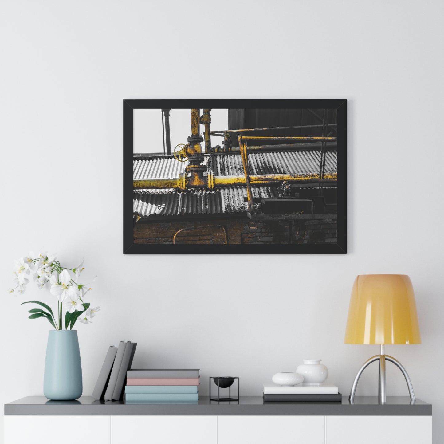 Sloss Furnaces: Heritage of Strength - Framed Print