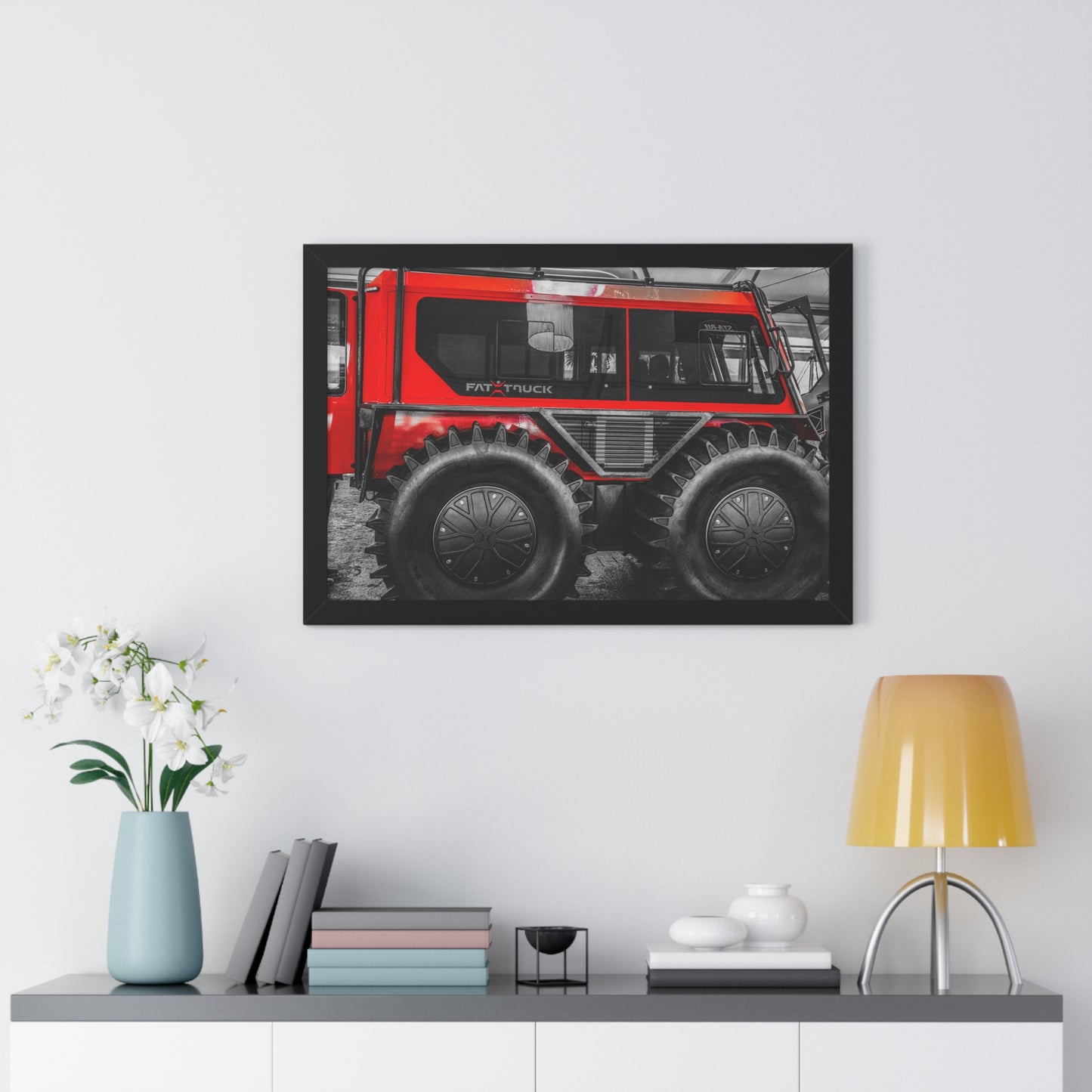 Fat Truck Photography Print - Mecum Auto Auction Showcase