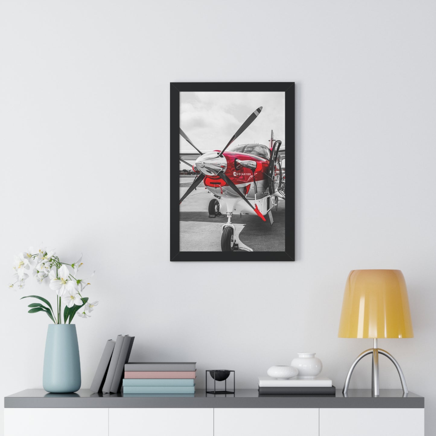 Propeller Power: Kodiak Aircraft Detail - Framed Photography Print