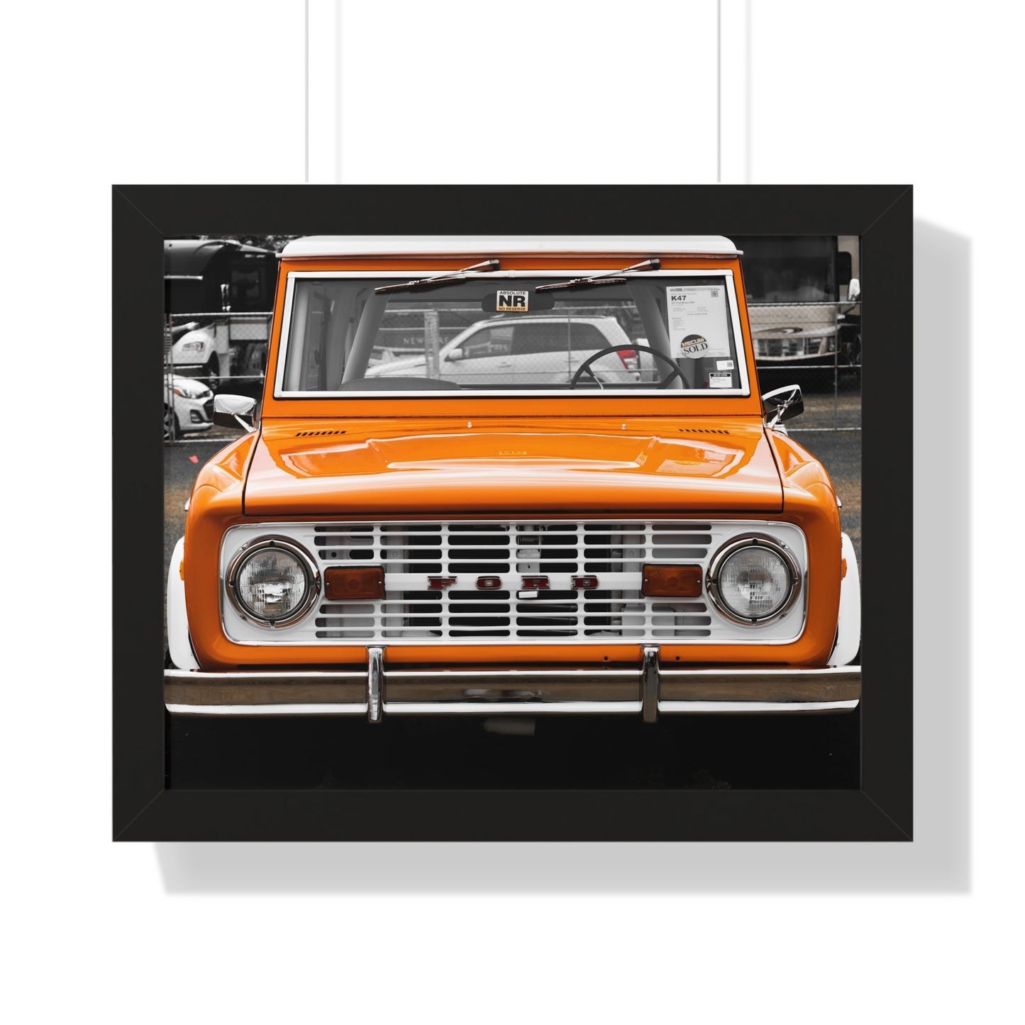 Ford Bronco Photography Print - Mecum Auto Auction Showcase