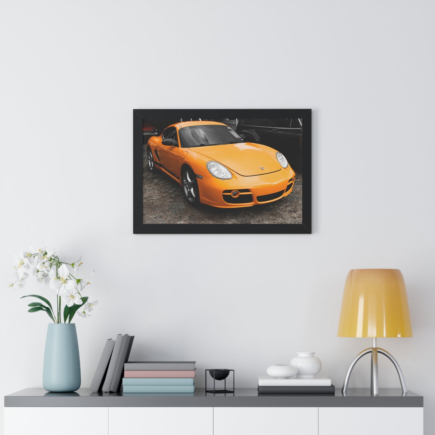 Porsche Cayman Photography Print - Mecum Auto Auction Showcase