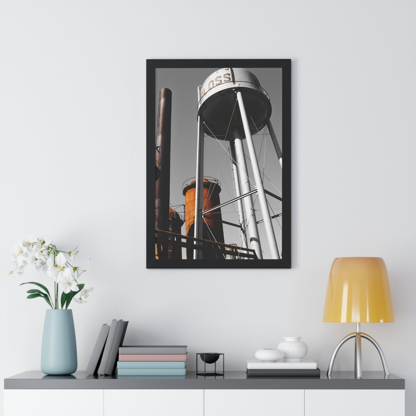 Sloss Furnaces: A Testament to Industry - Framed Print