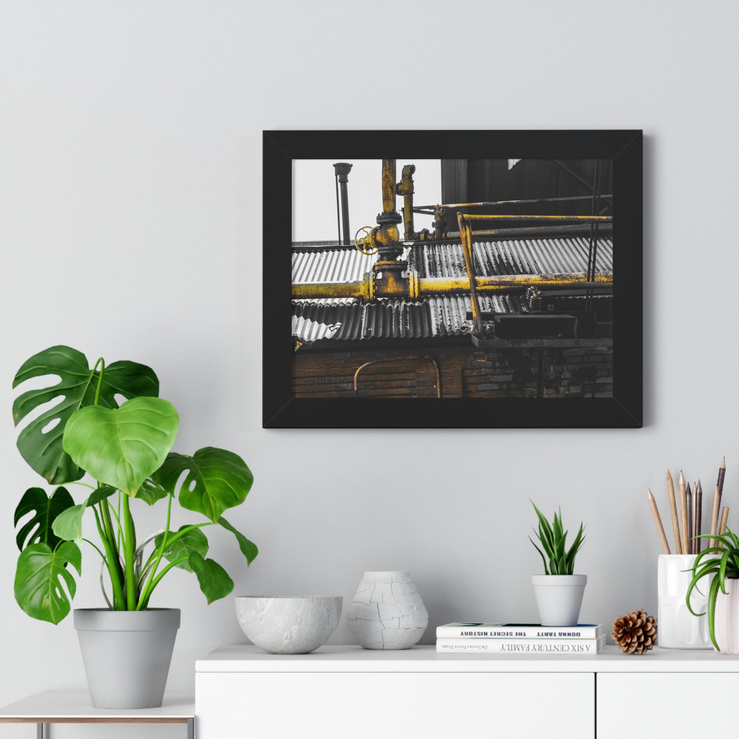 Sloss Furnaces: Heritage of Strength - Framed Print