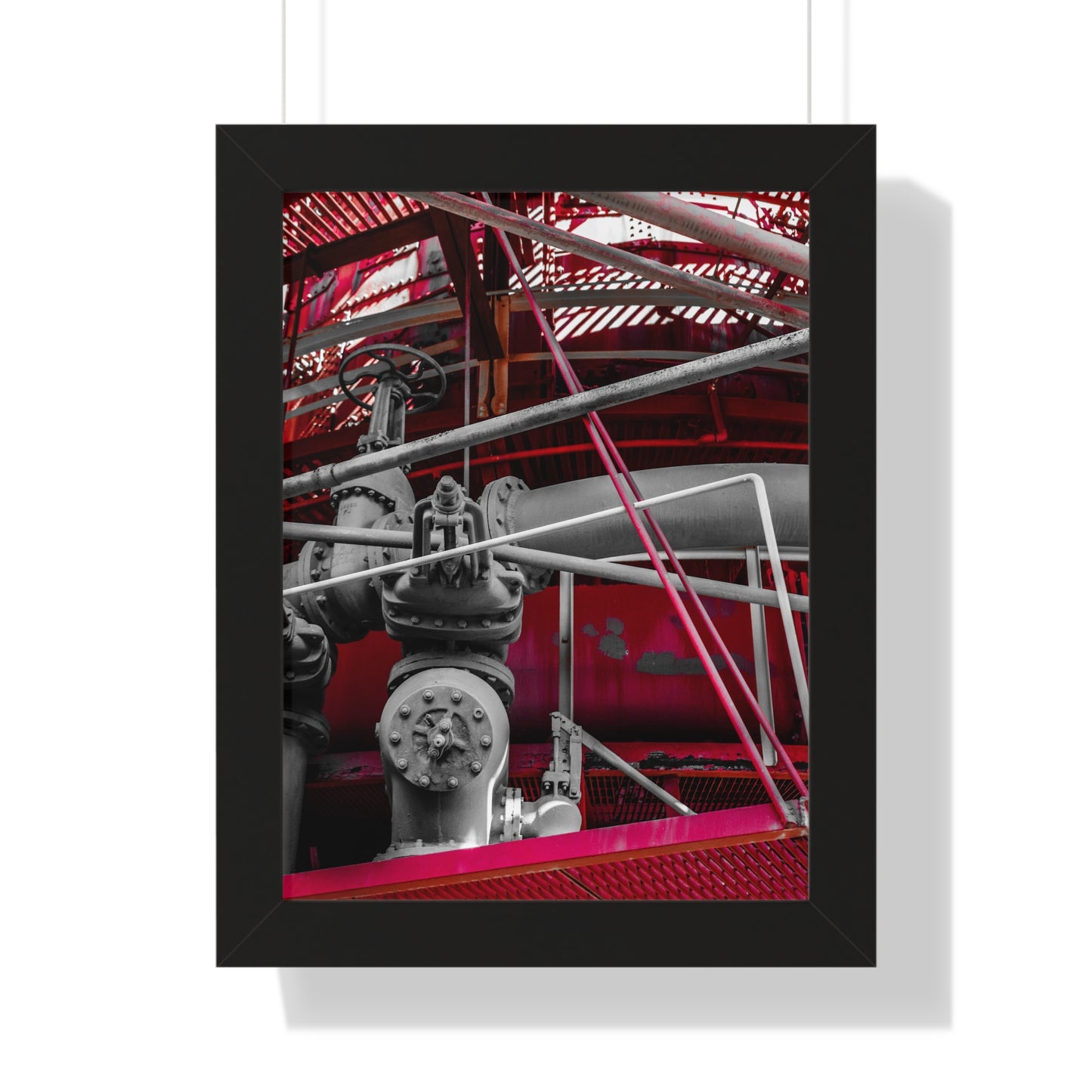 Sloss Furnaces: Icon of Industry - Framed Print