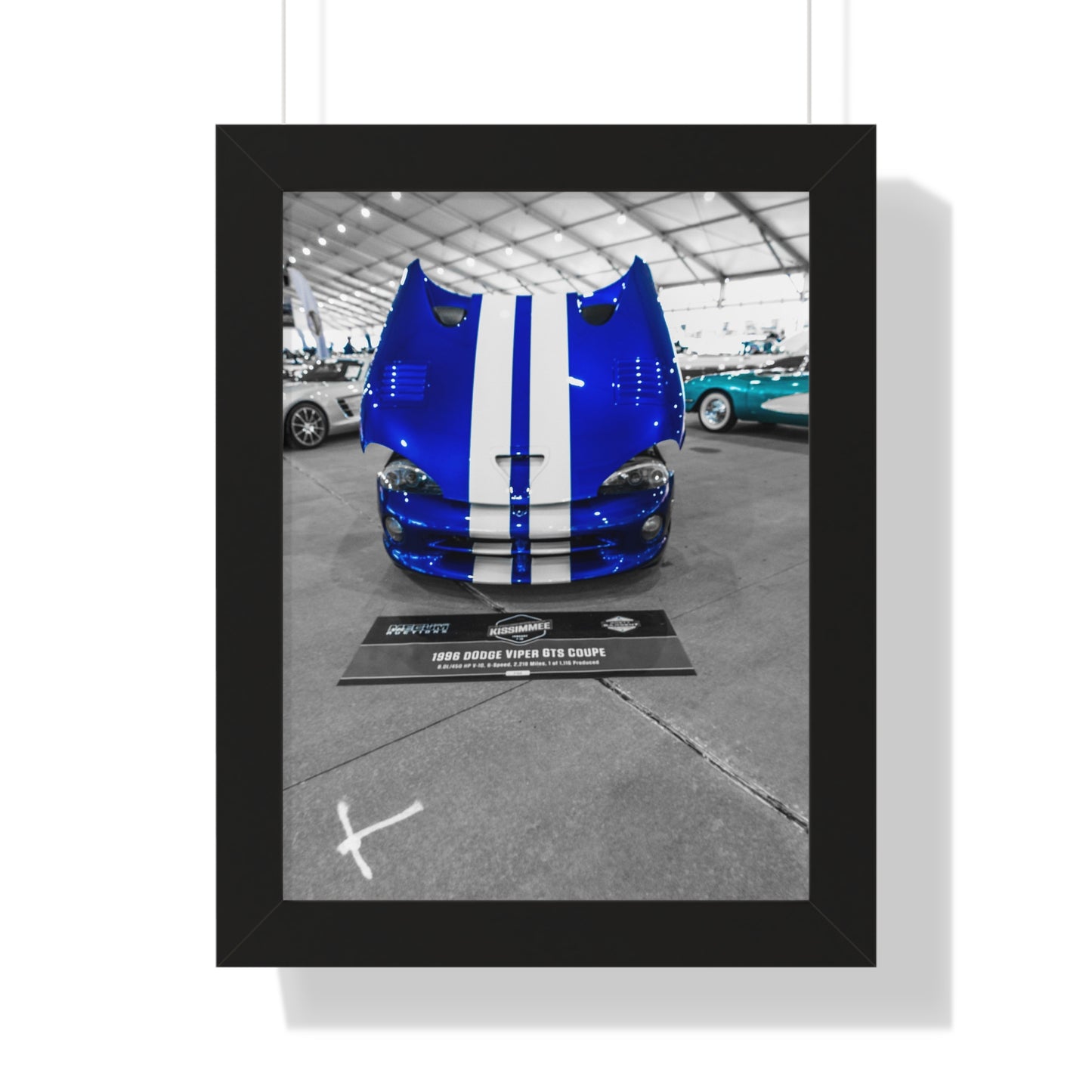 Dodge Viper GTS Coupe Photography Print - Mecum Auto Auction Showcase