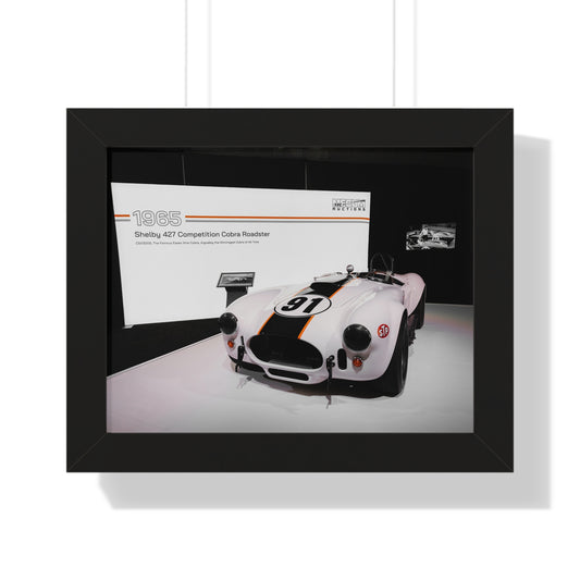 1965 Shelby 427 Competition Cobra Roadster Photography Print - Mecum Auto Auction Showcase