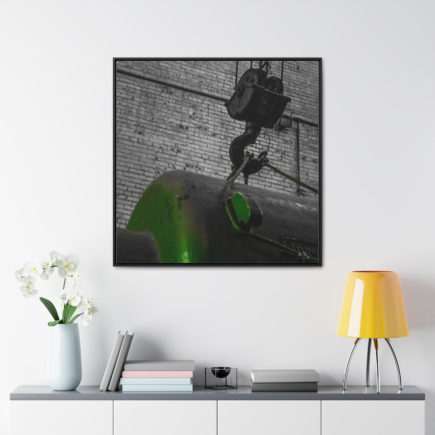 Sloss Furnaces: Echoes of the Past - Abandoned Room - Framed  Photography Print