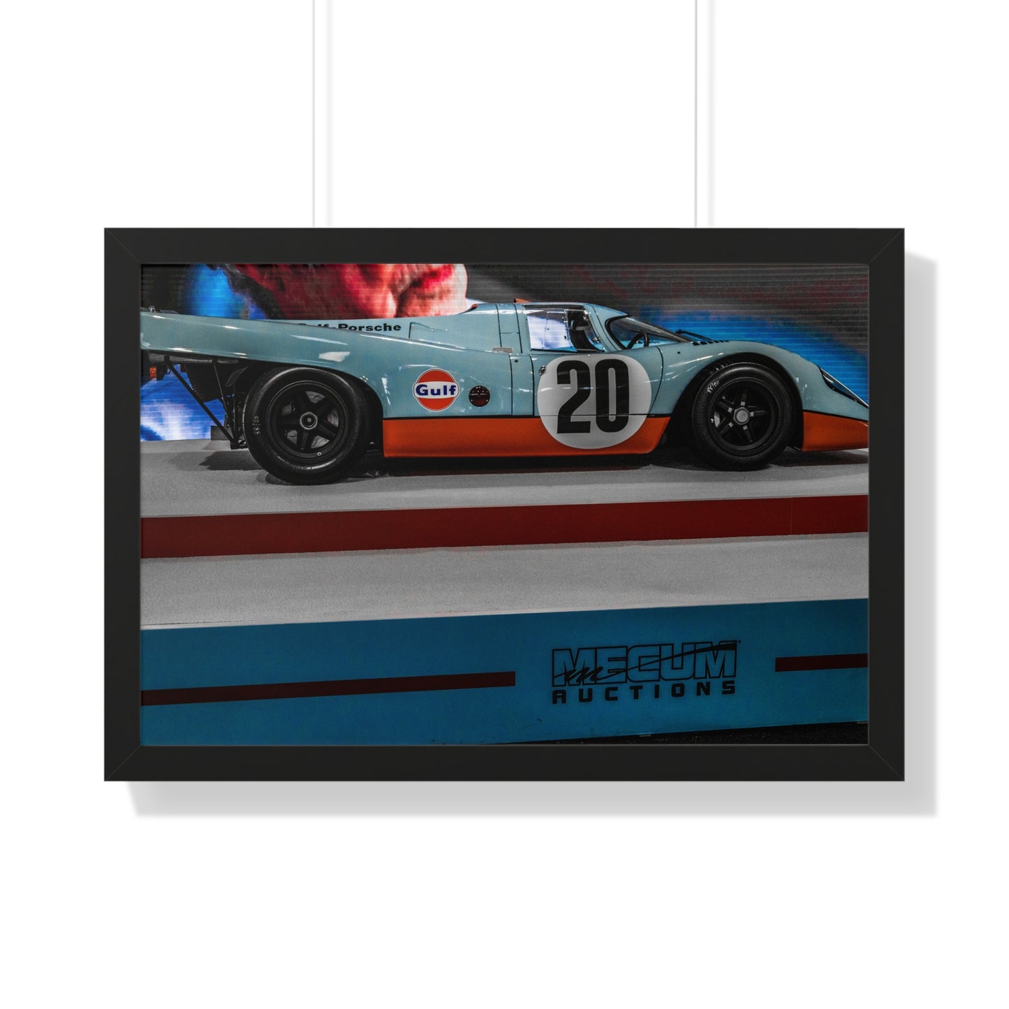 Porsche 917 Race Car Photography Print - Mecum Auto Auction Showcase