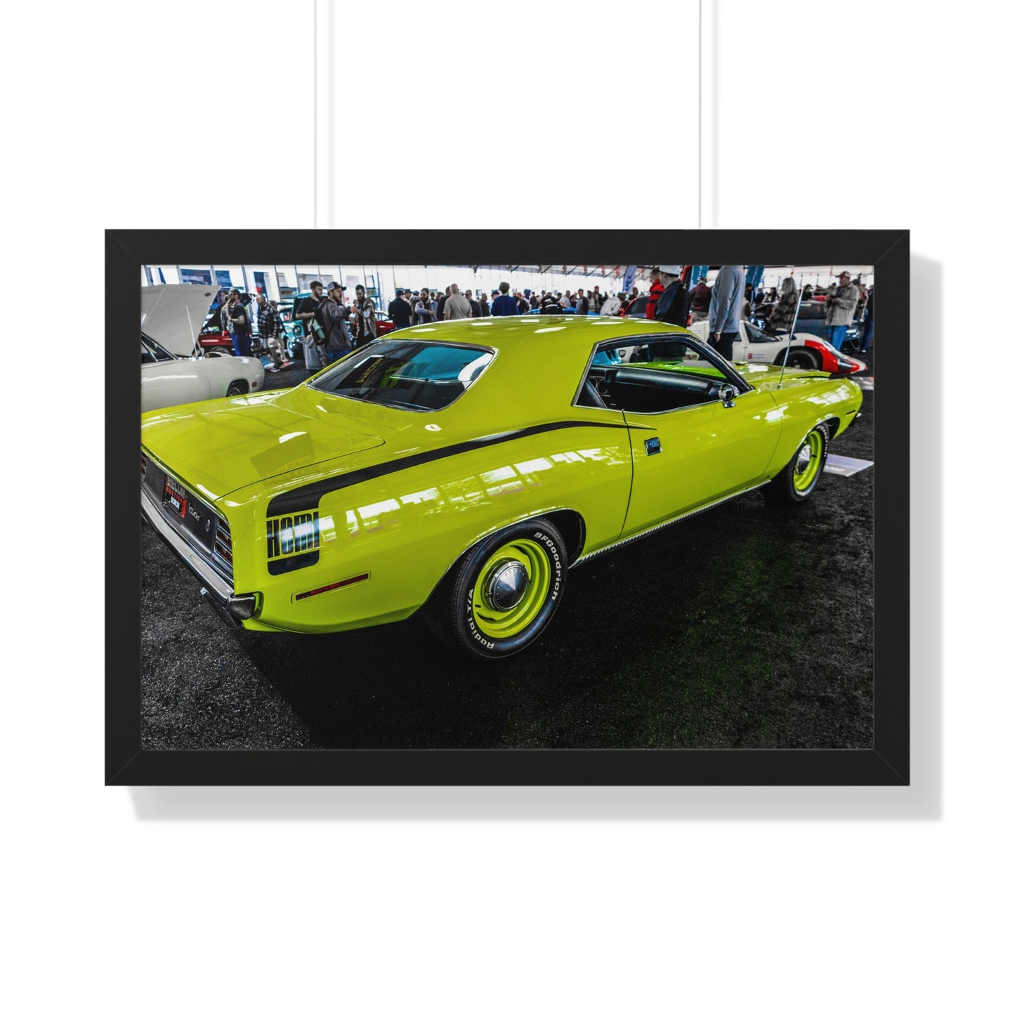Classic Muscle Car Photography Print - Mecum Auto Auction Showcase