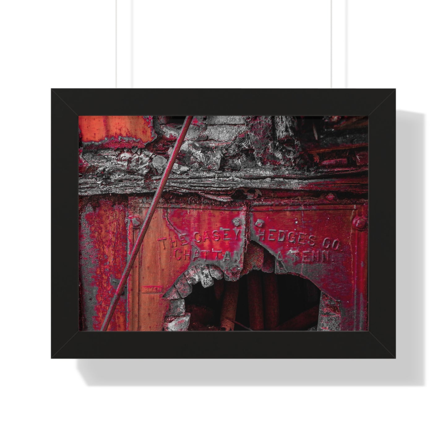 Sloss Furnaces: Echoes of Industry - Framed Print