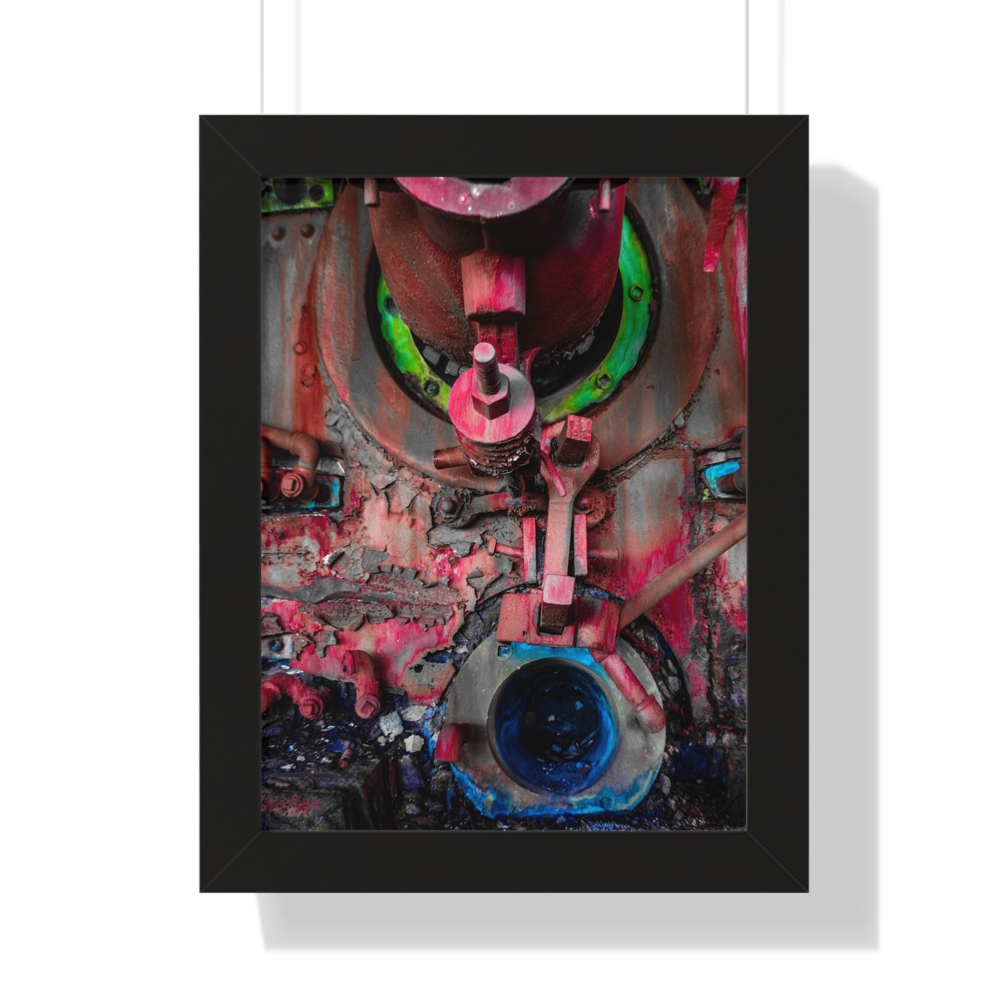 Sloss Furnaces: The Heart of Industry - Framed Print