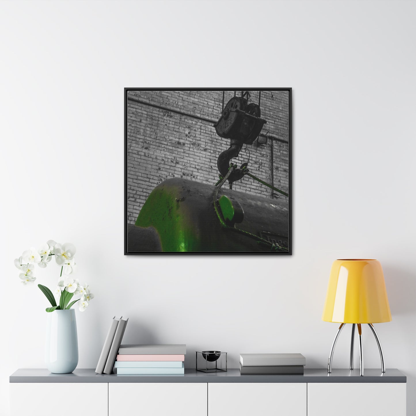 Sloss Furnaces: Echoes of the Past - Abandoned Room - Framed  Photography Print