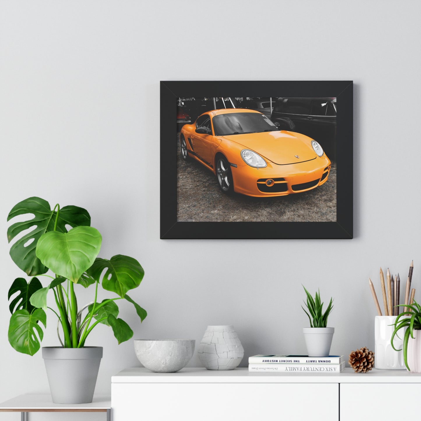 Porsche Cayman Photography Print - Mecum Auto Auction Showcase
