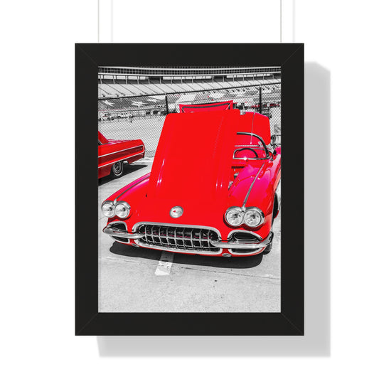 Classic Allure: Vintage Car - Framed Photography Print