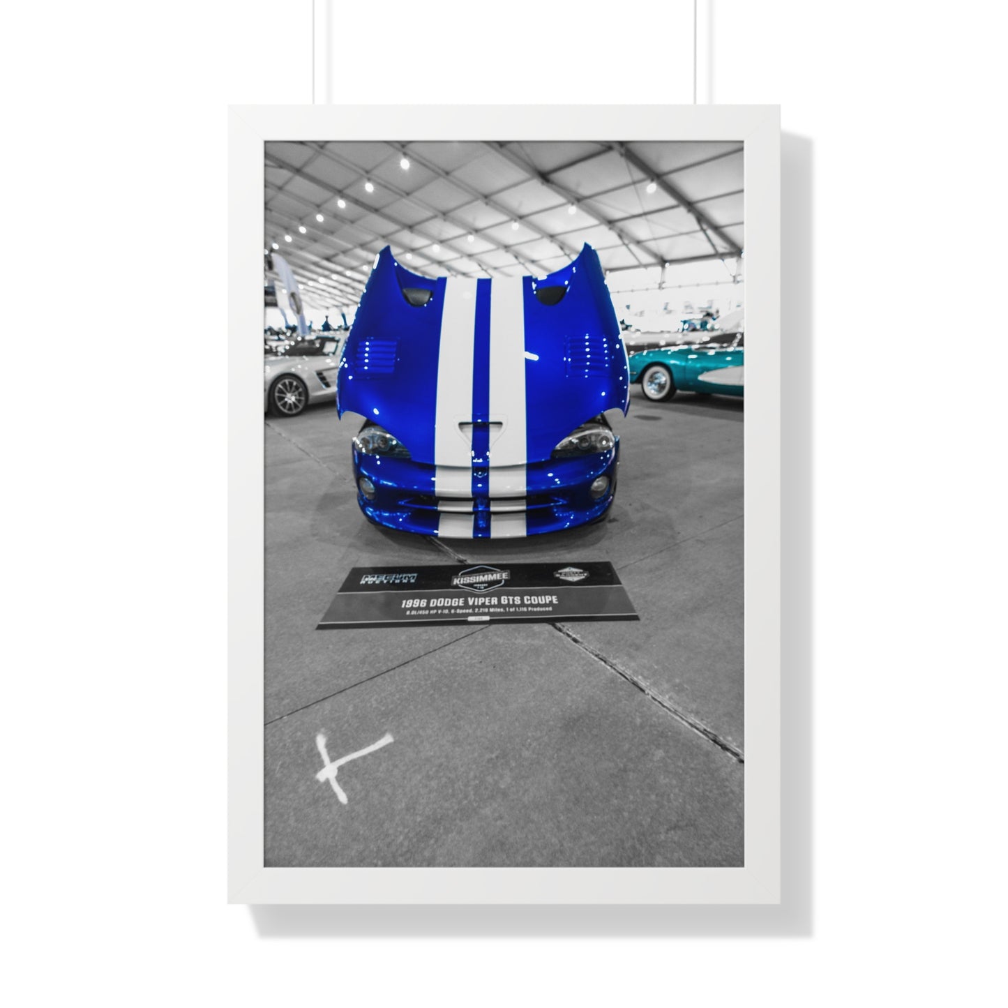 Dodge Viper GTS Coupe Photography Print - Mecum Auto Auction Showcase