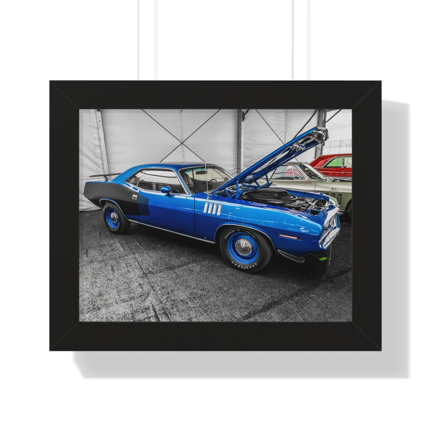 Plymouth Barracuda Photography Print - Mecum Auto Auction Showcase