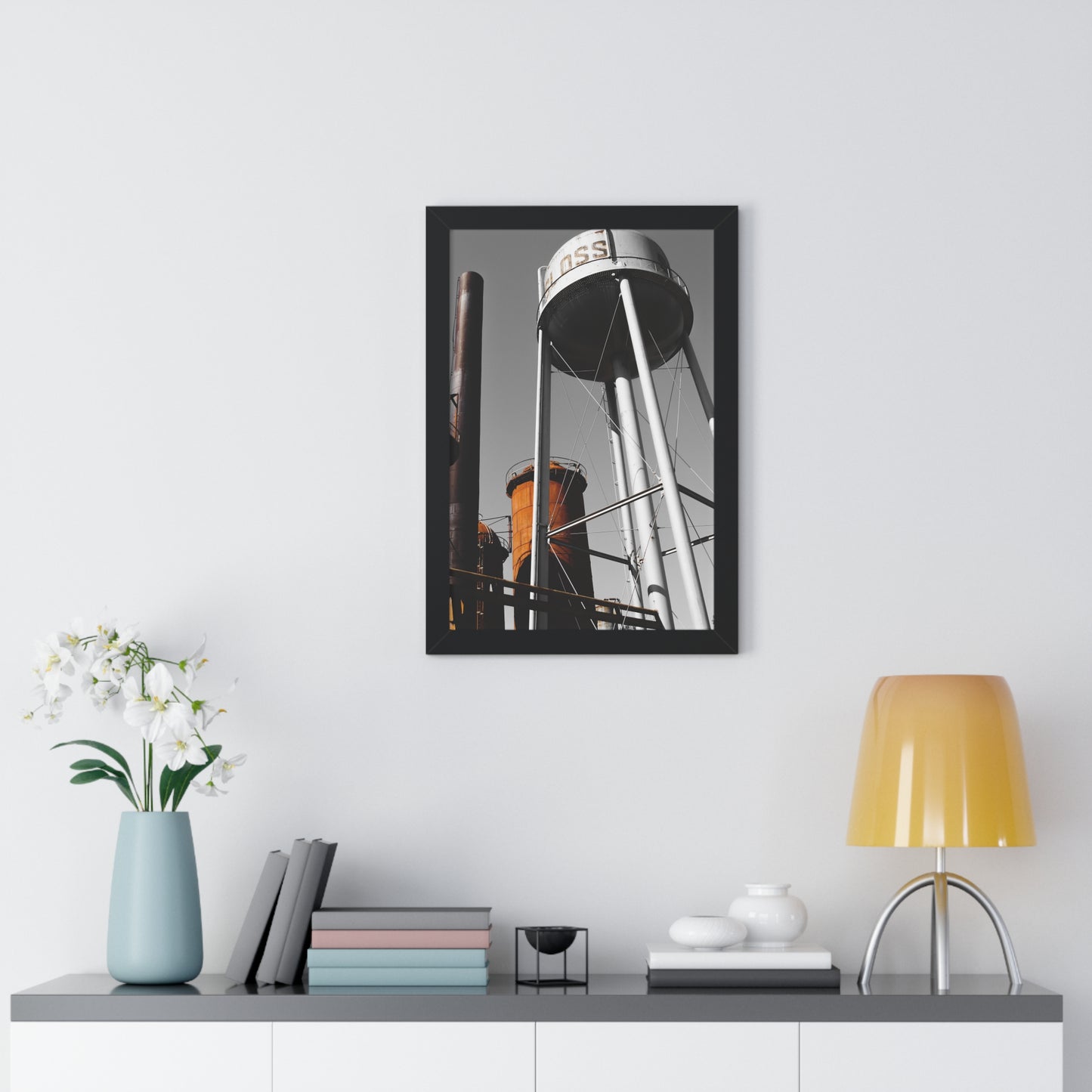 Sloss Furnaces: A Testament to Industry - Framed Print