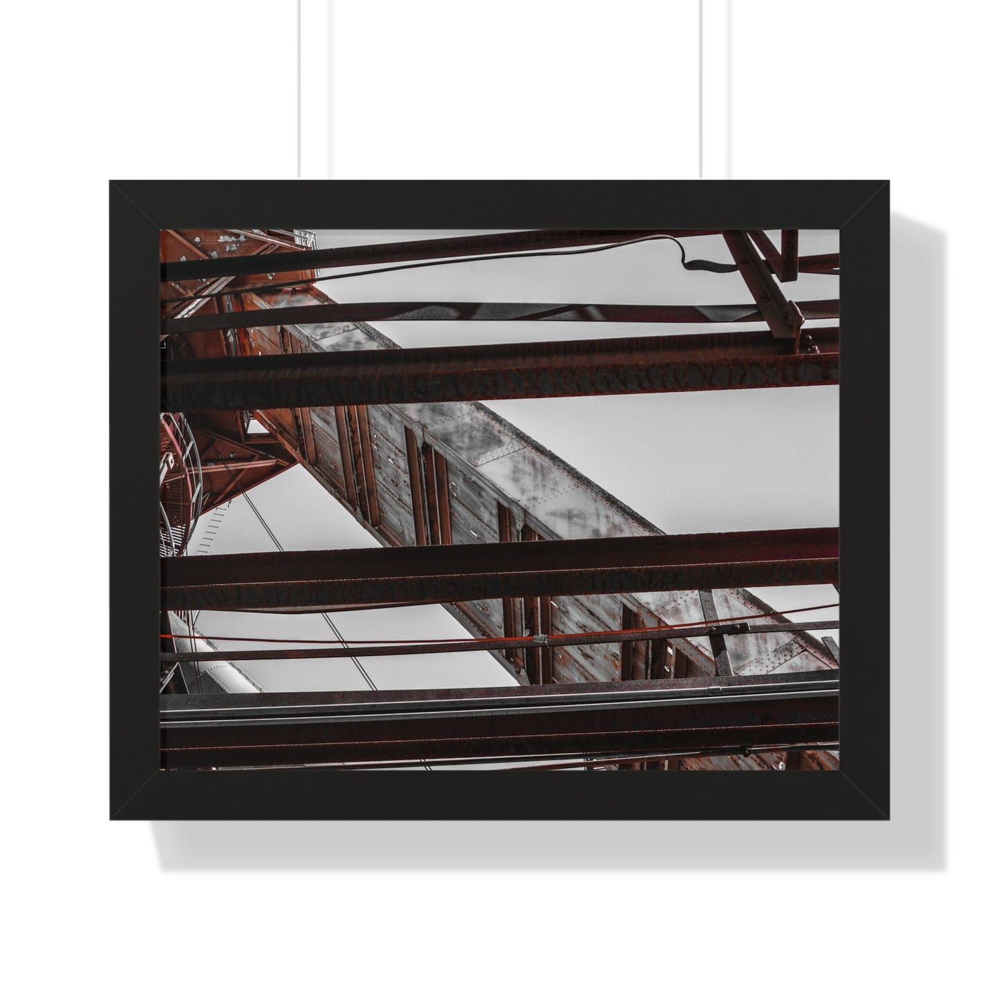 Sloss Furnaces Industrial Landscape - Framed Print