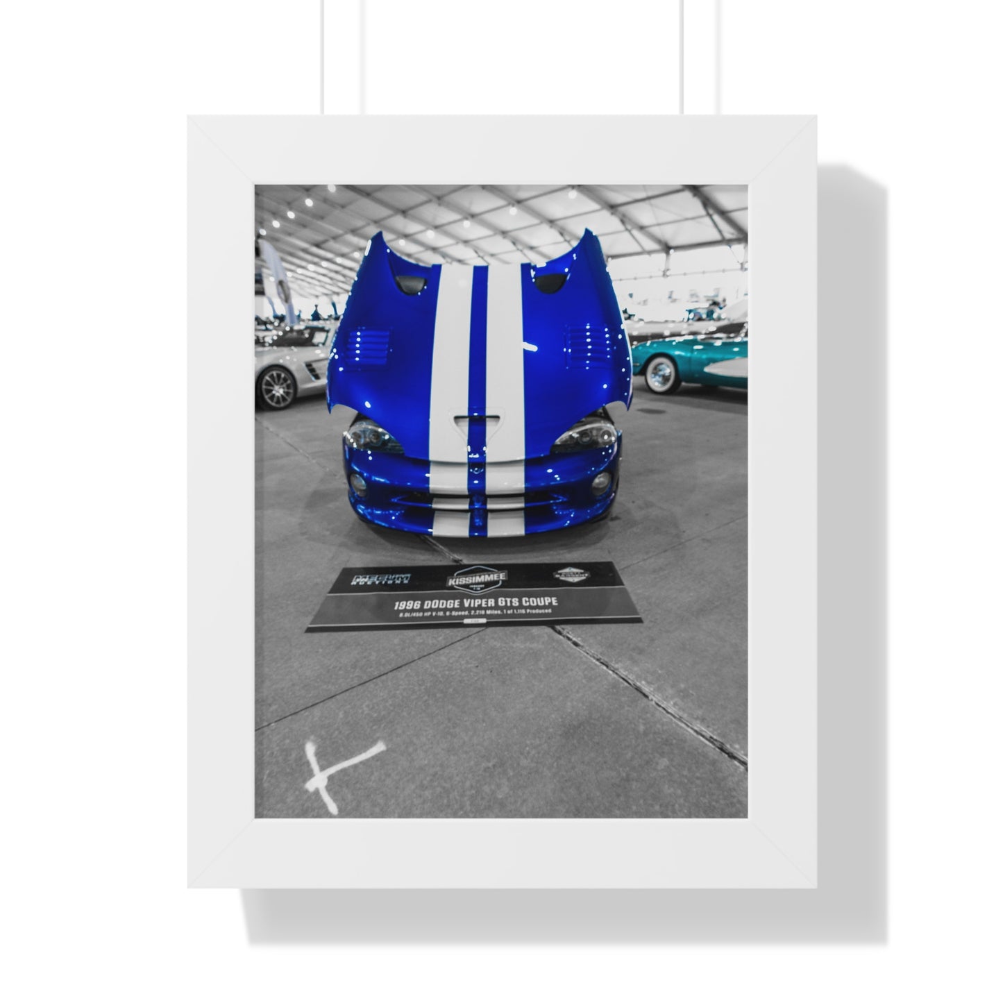 Dodge Viper GTS Coupe Photography Print - Mecum Auto Auction Showcase