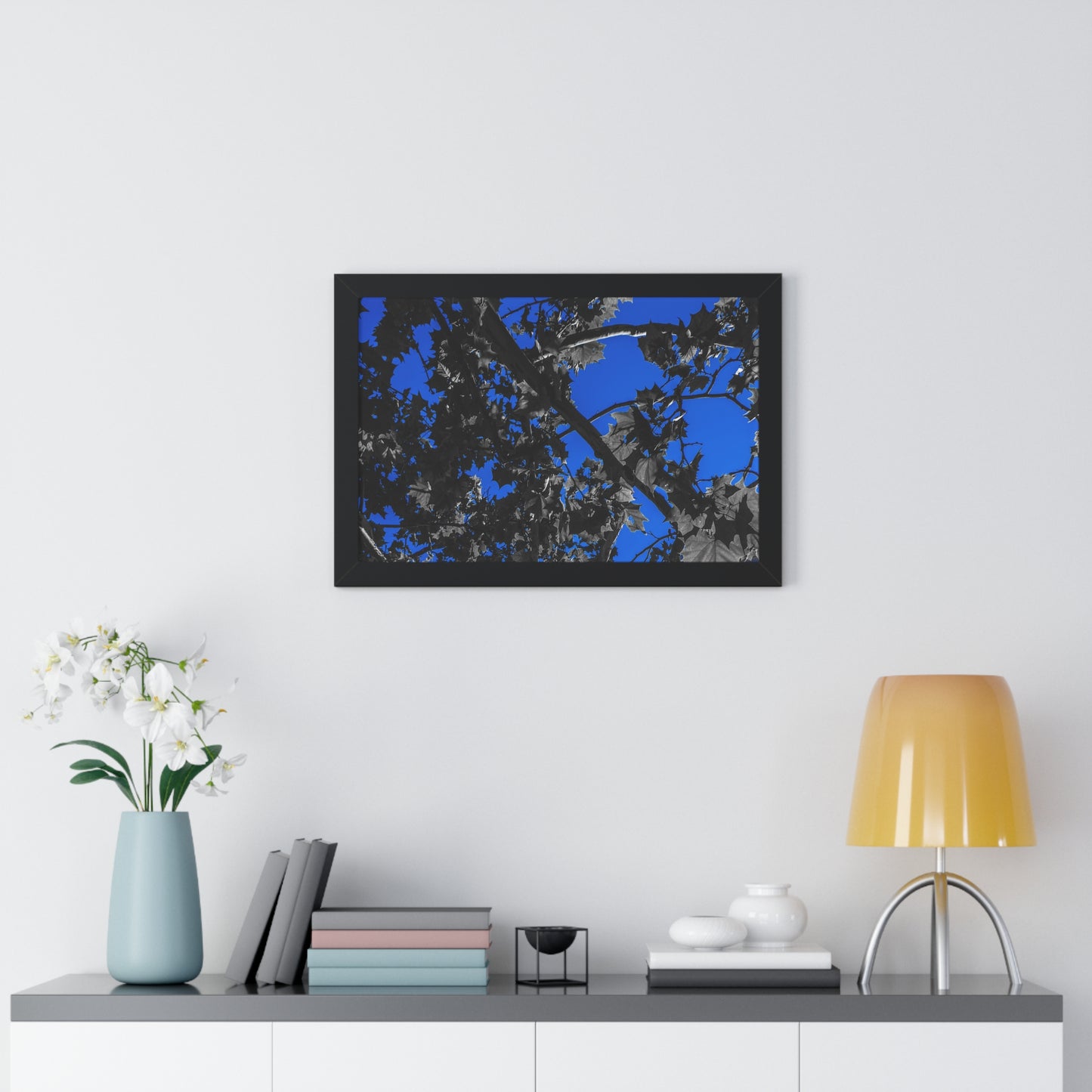 Sloss Furnaces: Leaves of Resilience - Framed Print