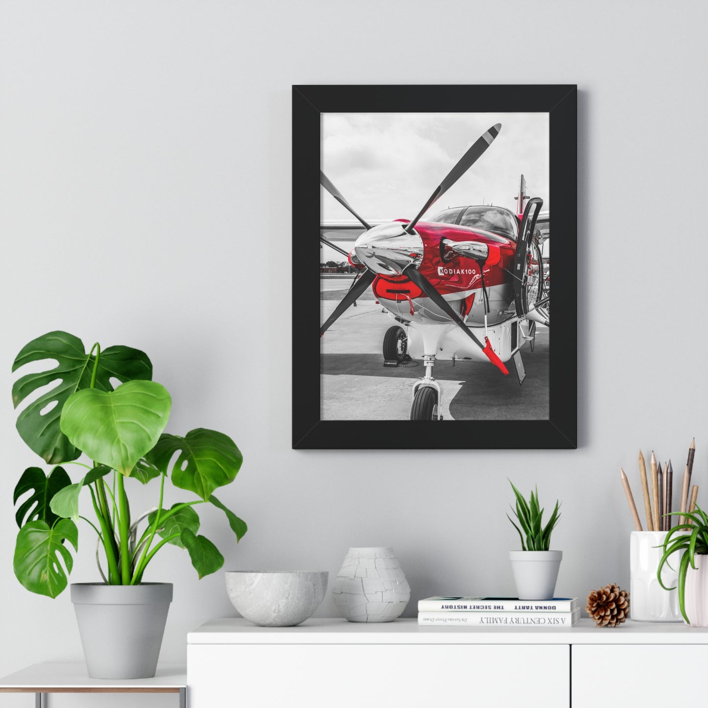 Propeller Power: Kodiak Aircraft Detail - Framed Photography Print