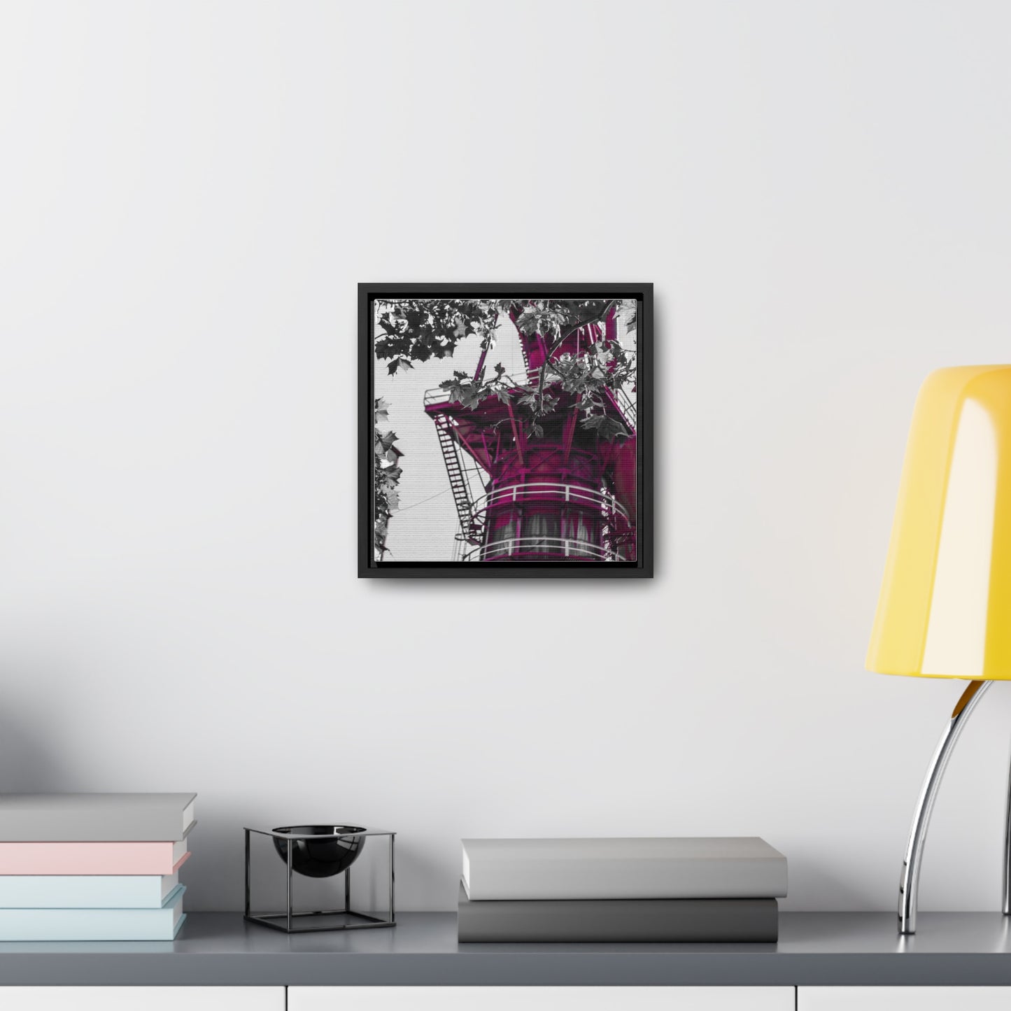 Sloss Furnaces: A Glimpse into History - Framed Canvas Print