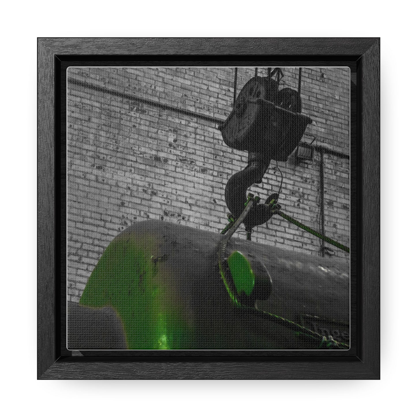 Sloss Furnaces: Echoes of the Past - Abandoned Room - Framed  Photography Print