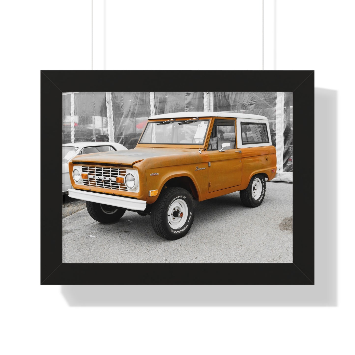 Classic Ford Bronco Photography Print - Mecum Auto Auction Showcase