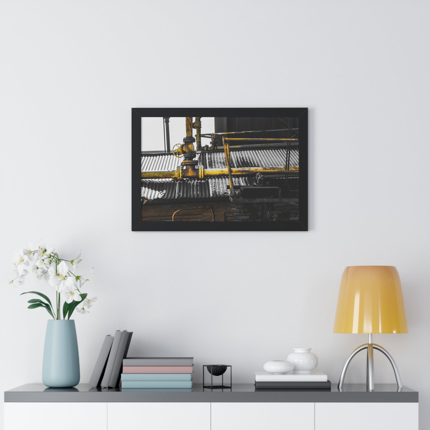 Sloss Furnaces: Heritage of Strength - Framed Print